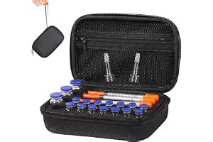 Peptidslåda, vial box peptid, peptid förvaringslåda för 3 ml, 10 ml vials