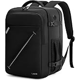 Lekesky Ryanair Expandable Backpack 24-30 L 40 x 30 x 20 cm Travel Backpack Airplane Men Women Laptop Backpack Water Resistan