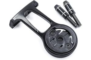 JRC Components Premium+Stealth Bike Mount | Compatible with Garmin Edge GPS Computers - Black