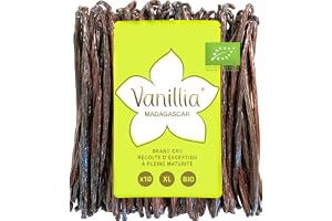10 XL Vaniljstånger • BIO Vanilj från Madagaskar • GRAND CRU • FreshZIP