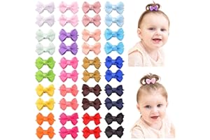 Choicbaby 40 fermagli per capelli per ragazze, 3 cm, fermagli per capelli per bambini, accessori per capelli per neonati, bambine e bambini