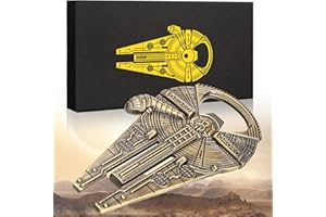 LKKCHER DESIGN Raumschiff Bierflaschenöffner, Geburtstagsgeschenke Biergeschenke für Männer, Vater, Ehemann, Ihn, Männer Geschenke Souvenir Geschenk für Fans Liebhaber des Weltraums Filme und Bücher