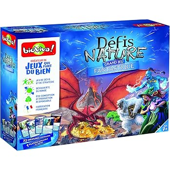 Bioviva Le Grand Jeu DEFIS Nature Fantastique : Amazon.fr: Jeux et Jouets