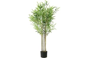 Valyria Home - Planta Artificial Bambú - Tamaño 180 cm - Planta de Plastico Grande - Cañas Realistas y Exóticas - Evita Alergias y Plagas - Ideal para la Decoración del Hogar y Oficina