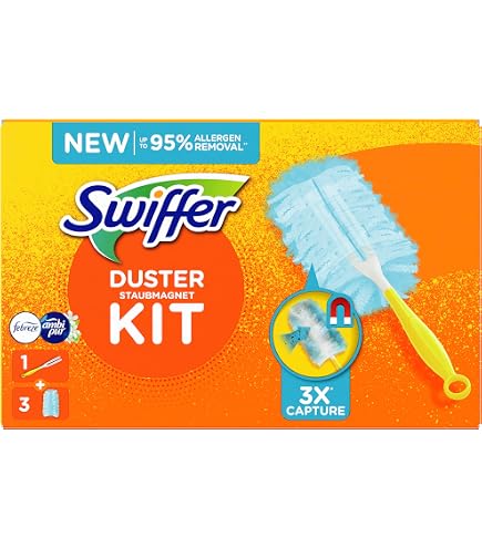 Swiffer Piumini Per Polvere Con Profumo Fresh & Pur | 4 Pezzi - Catturano E Trattengono La Polvere