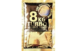 Hugbert Turbohefe 8 kg Prestige Vodka Alkohol Gärhefe Hefe gären 18% - 20%, 1 Stück