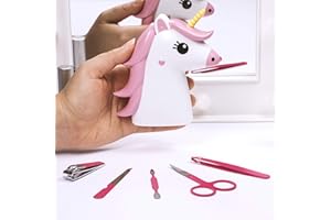 THUMBS UP Novelty Licorne Unicorn Vanity Tool, Blanc, x