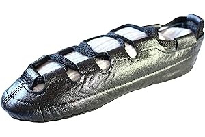 TOROMAX Irish Dancing Shoes Soft Leather Irish Dancing Pump Shoes Reel Pumps, Jig Flexible Full Sole Triditional Design for Girls
