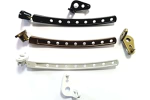 SCONOSCIUTO Regolatore di apertura per persiane, porte e finestre art.311 - Bronzo