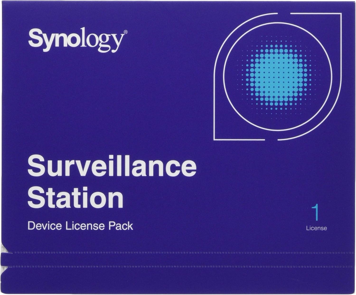 Synology 1 CAM LICENSE PACK FOR, Black