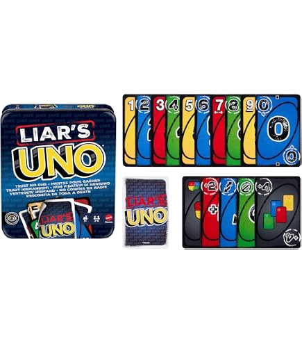 MATTEL GAMES UNO Extreme, Jeux De Cartes Familial Pour Enfants Et MATTEL GAMES UNO Extreme, Jeux De Cartes Familial Pour Enfants Et