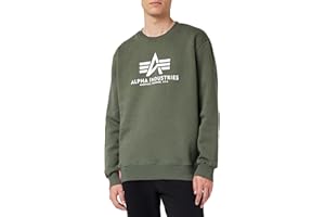 ALPHA INDUSTRIES Herren Basic Sweater Sweatshirt für Herren Sweatshirt (1er Pack)