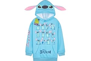 Disney Stitch Sudadera Capucha para Niñas y Adolescentes Camiseta Hoodie Jersey Tie Dye Ropa Niña Stitch Regalos Niños