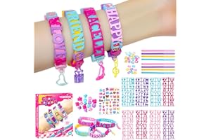 Yebebao Friendship Bracelet Making kit, Gifts for 6 7 8 9 10 11 12 Year Old Girls, Arts and Crafts for Kids Ages 6-12, DIY Toys for Birthday Presents Travel Christmas Advent Calendar Children's Day