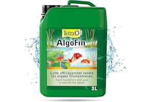 Tetra Pond Algofin - Anti Algue pour Bassin de Jardin - Efficace sur tous types d'Algues - Bidon de 3 litres