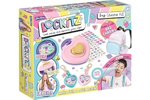 Lockitz John Adams Bag Charms Kit | Fashion Jewellery Maker | Create Cute Charms & Accessories | Includes Magic Zoom Beads with Secret Messages | Age 6+ | Christmas & Birthday Gift Idea