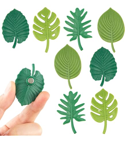 English Ivy Fridge Magnet With Articulating Stems, 3D Printed Plant Magnets Fridge Realistic Leaf Magnet Thanksgiving Decoration 18 Ivy Leaves 3 Stems Y Co - View #5