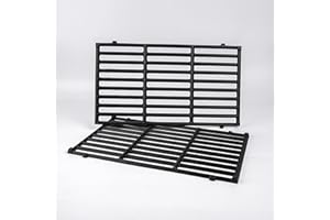 LOKHING 7637 44,5 CM Grille Cuisson pour Weber Spirit I & II 200, Spirit 200 E-210, E-220, S-210, S-220 (Boutons de Commande Avant), Fonte Pieces Detachees Grille pour Weber Barbecues à Gaz