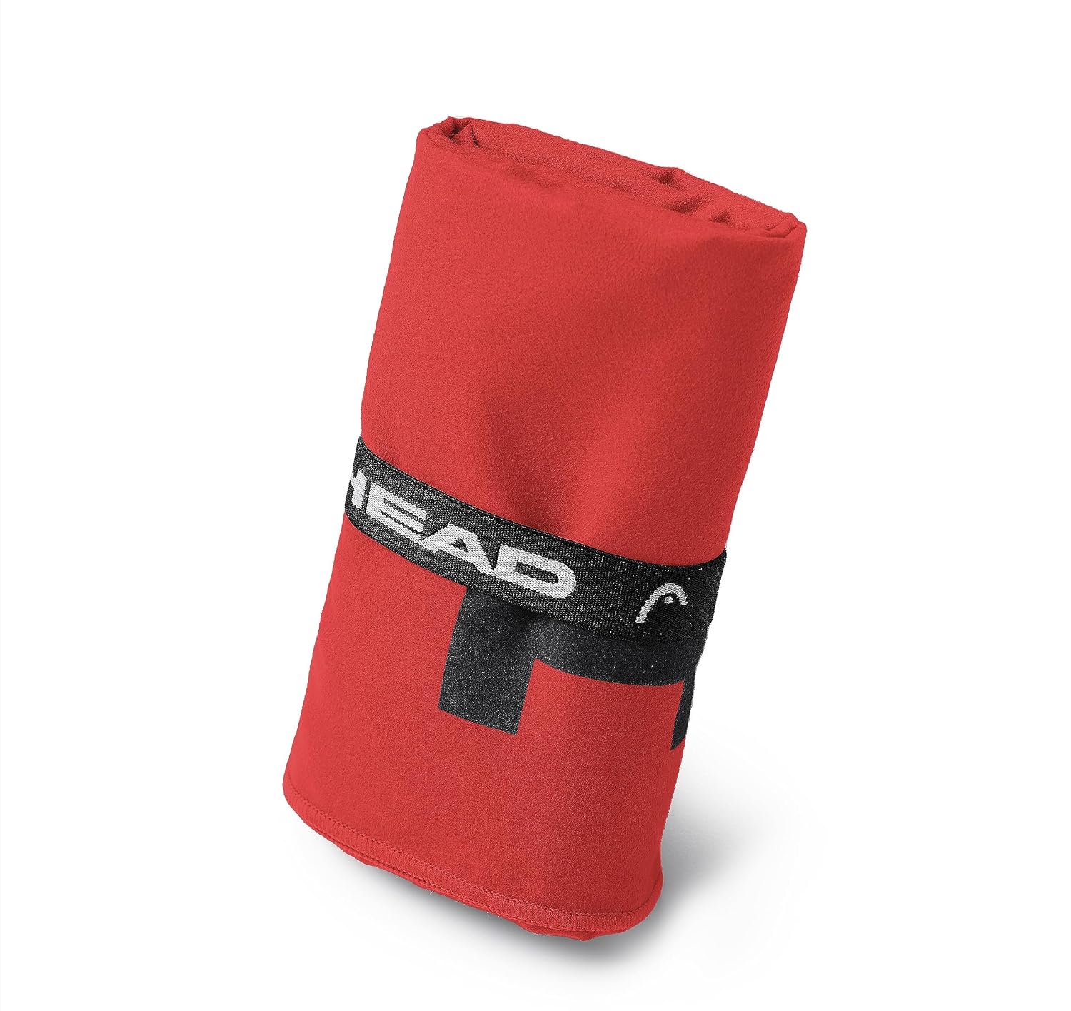 HEAD Active - Asciugamano Microfibra con Elastico, Asciugamano Palestra, Sport, Fitness Morbido e Leggero a Rapida Asciugatura - Asciugamani Bagno Assorbente e Salvaspazio da Viaggio 40x60, Lava Red