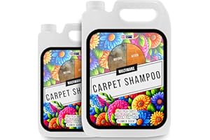 MultiWare Carpet Cleaner Shampoo 5L | Carpet Shampoo for Machines | Carpet Cleaner Solution | Safe for ALL Machines | Pet Friendly Formula | Removes Pet Odours and All Stains | Flower Scent (2)