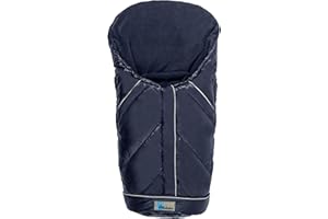 Altabebe MT2003D-62 Chancelière en duvet pour coque bébé, Alaska Collection, bleu marine