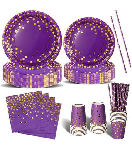 Unique Party 52075 - Assiettes en Carton - 23 cm - Fête à thème de