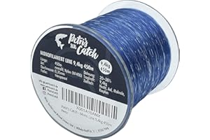 ‎PETRI'S CATCH 2016 PetrisCatch monofile Raubfisch Angelschnur, 450m, 3-12kg, 0,2-0,4mm Durchmesser