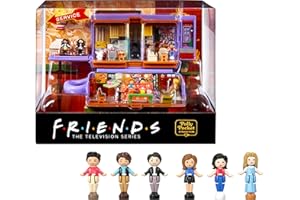 Zestaw Polly Pocket, Friends Compact z 6 lalkami i 9 akcesoriami HKV74