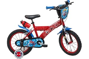 VÉLO ATLAS Vélo Enfant Garçon 14'' Spiderman/Marvel