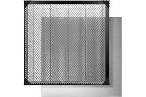 MCWlaser Laser Honeycomb stół o strukturze plastra miodu 440 x 440 mm, płyta o strukturze plastra miodu do laserowego grawerowania laserowego, stół roboczy Honeycomb, płyty o strukturze plastra miodu