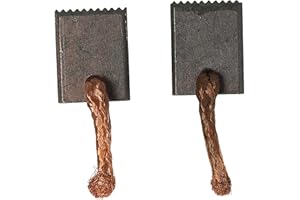 vhbw 2 x szczotka węglowa 3 x 10 x 13,5 mm, kompatybilna z wkrętarką akumulatorową Bosch GSR 18 V-LI Professional (3 601 H66 100) i wiertarką