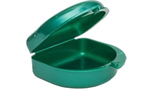 DENTAL AESTHETICS Gum Shield Case - Mouthguard Box for Ortho Retainers, Sports Dental Appliances, Dentures & More