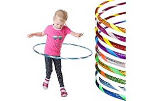 Hoopomania Funny Hoop, hula hoop per bambini con motivo ologramma, colorato