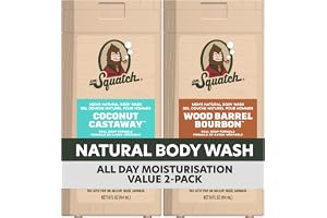 Dr. Squatch Naturlig Duschgel för Män, Återfuktande(415ml,2-Pack)