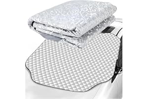 HJYDGJ Summer Car Windscreen Cover, Sun Protection Glass Cover, Summer Sun Protection, Car Windscreen Frost Cover, Foldable Summer Windscreen Cover - 144 x 93 cm