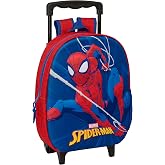 Spiderman &ndash; Children's Backpack 3D with Wheels, Ideal for Children of Different Ages, Comfortable and Versatile, Quality and