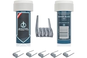 6 bobinas InNVAPE Premium para evaporador RDTA RDA (Snake Alien)