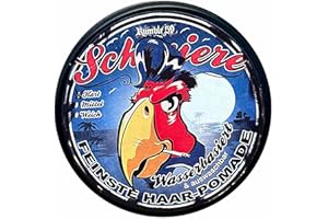 SCHMIERE FEINSTE HAAR-POMADE Rumble59 - Schmiere Pomade für Männer - Klassiker mit Kirschduft - 250 ml, starker Halt - wasserbasierte Haar Pomade, auswaschbar - Hairstyling Made in Germany