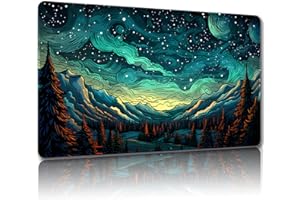 Malqiqi Magic Mat - 24 x 14 Inch Game Mat for MTG, TCG & Board Games, Free Storage Bags Included