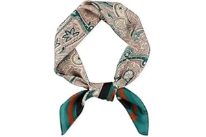 GOGOU Scarf for Men Mens Scarf Square Scarves Satin Silk Like Satin Scarf Lightweight Neckerchief Bandana Fashion Gifts for Men