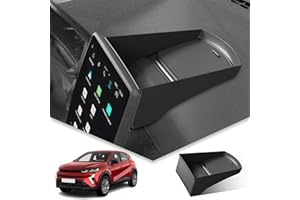 BIBIBO Organizzatore console centrale per R*enault Captur 2 Hybrid E-Tech 2020-2024 (9,3" Easylink), Captur 2 vassoio portaoggetti, vano portaoggetti nella console centrale, vassoio organizzatore