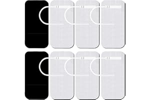 MEDFIT Med-Fit Tens Pads 16 electrodos 4 paquetes de la más alta calidad, extra larga duración, almohadillas autoadhesivas, tamaño 5 x 10 cm, almohadillas de ajuste Med-Fit utilizan Hydro patentado, gel para