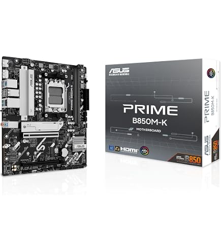 Asus Prime B650M-K AMD B650 AM5 Soket DDR5 6400MHz Micro-ATX