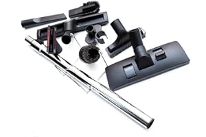SVOYON Comfort - Juego de accesorios universales para aspiradoras centrales (10 piezas, 32 mm, compatible con Beam, Cyclo Vac, Duo Vac, Hayden, Systemair, Electrolux, Philips, LG, Panasonic, ECOVACS,