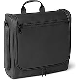 Amazon Essentials Neceser Viaje con Gancho para Colgar, Estuche Portátil para Cosméticos, Gran Capacidad, Organizador de Viaj