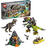 LEGO Jurassic World T. Rex ile Dinozor Robotu Savaşı (75938)