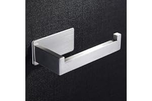 ZUNTO Porta Carta Igienica Acciaio Inox 304 - Portarotolo Carta Igienica Senza Foratura per Bagno e Toilette