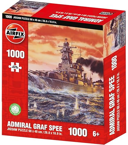 Airfix 1000-Piece Jigsaw Puzzle – Curtiss P-40B Warhawk Aircraft, Multi-Color Challenging Puzzle - View #9