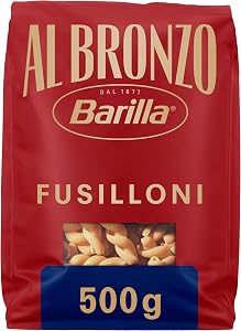 Barilla Pasta Al Bronzo Fusilloni 100% Grano Italiano 500 g