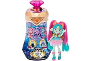 Pixlings Magic Mixies. Amber, la Pixling dragona. Prepara una poción mágica y haz aparecer una magnífica Pixling de 16,5 cm en un frasco.